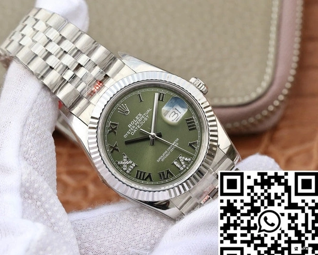 Factory Datejust Rolex Green 36MM Dial GM 0919